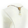 Collar gargantilla de madera de Palo Santo y Morganita