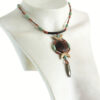 Collier choker ethnique, style amérindien