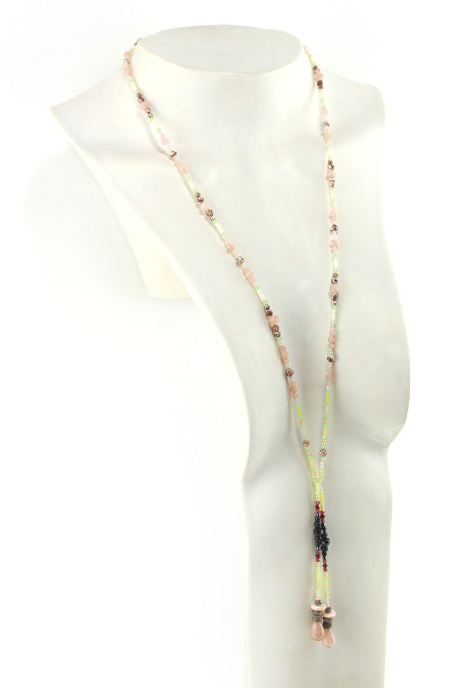 Hochzeitskette aus feinen Naturperlen – Bohème und zeitlose Eleganz