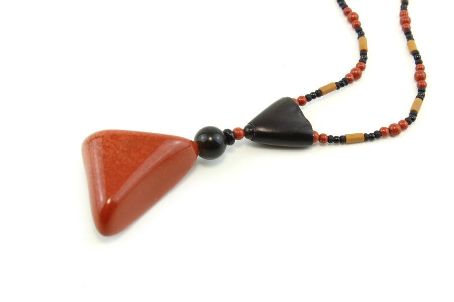 Collier Lavallière en perles design