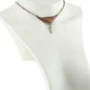 Collier talisman en bois et métal