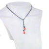 Collier élégant en cristal et hématite, perles colorées, design unique et fait main.