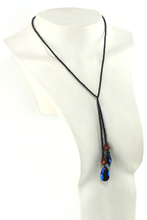 Lazo magnético oscuro en perlas naturales