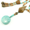 Choker Palo Santo & Amazonite