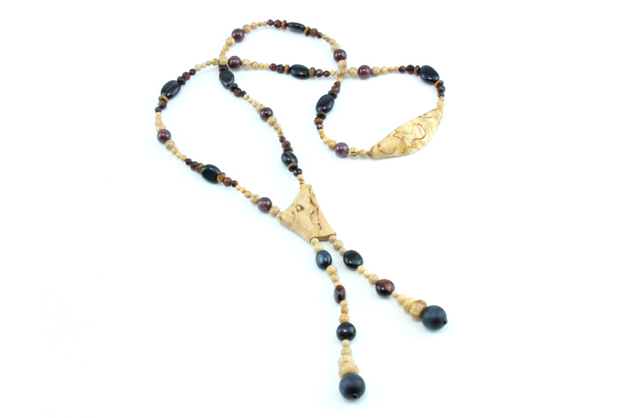 Cravate Bouleau Madre en Jaspe