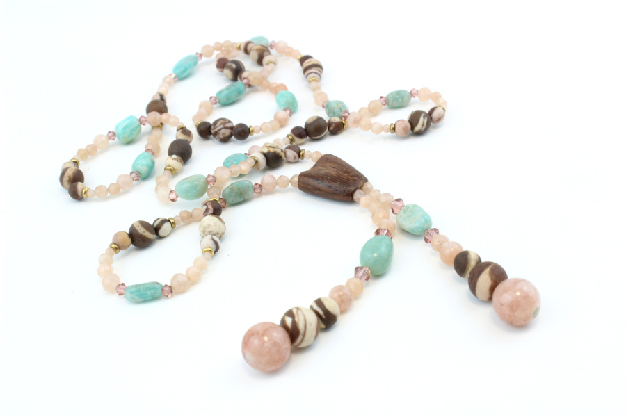 Lavallière Angélique en Aventurine